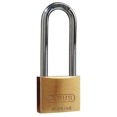 ABUS  04778 65/40 Cadenas en Laiton 40 mm avec haute anse 63 mm