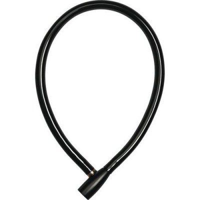 ABUS  1 C&acirc;ble Antivol Noir &Agrave; Cl&eacute; 3406k/55 Bk - 