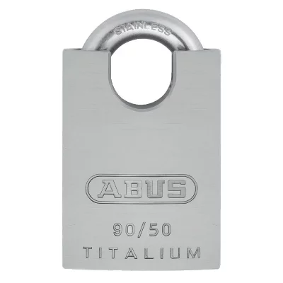 ABUS  1 Cadenas Blind&eacute; Titalium S&eacute;rie 90 - Vari&eacute; - 2 Cl&eacute;s