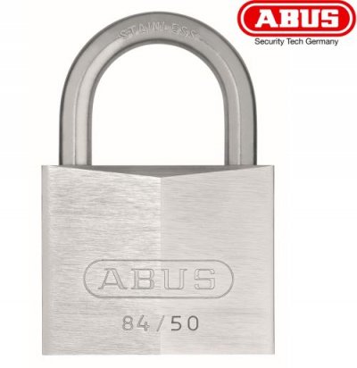 ABUS  20395 Cadenas Laiton chrom&eacute; Anse en acier inoxydable