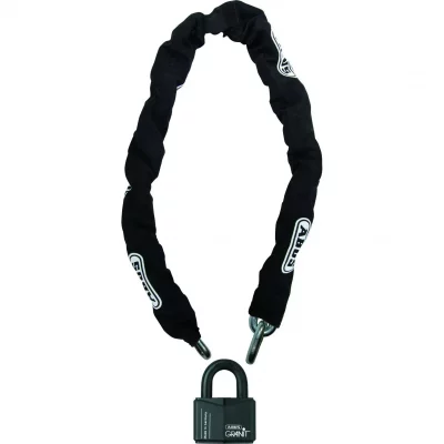 ABUS  58605 Chaine Antivol Granit 37RK/70 14MKS180 Homologu&eacute;e SRA, Noir