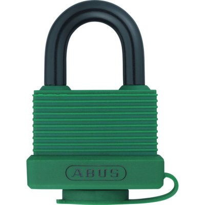 ABUS -70AL/45_verde Cadenas en aluminium recouvert 45 mm de PVC Vert