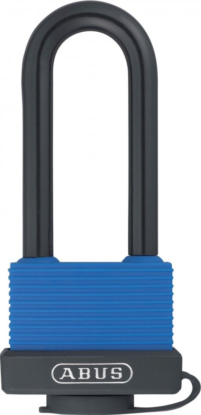 ABUS  70IB/50HB80 - Noir/Bleu - Arceau long 80 mm
