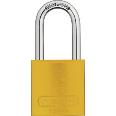 ABUS  72/40hb40 jaune - cadenas 72-40 jaune alu haute anse 40mm varie