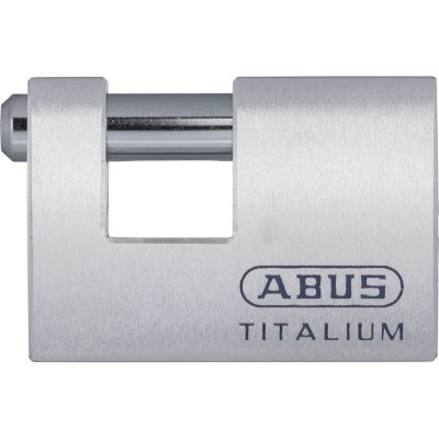 ABUS  98 Titalium 98ti/70 Sl 8 Rectangular Padlock Argent&eacute;