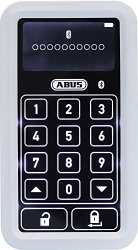 ABUS  ABHT10134 Serrure &agrave; code num&eacute;rique en fa&ccedil;ade 6 V Bluetooth