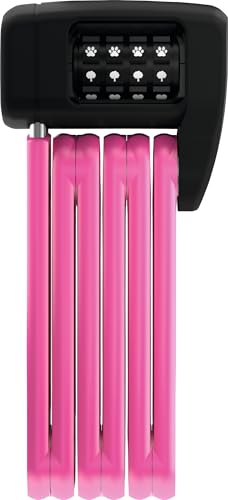 ABUS  - Bordo Lite 6055C Mini Combo - Antivol v&eacute;lo taille 60 cm, rose