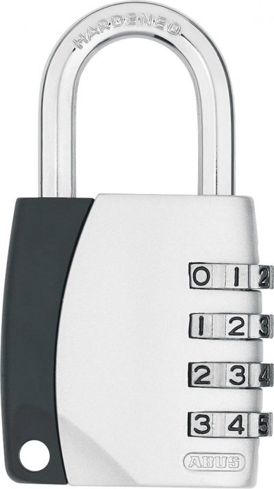 ABUS  - Cadenas &agrave; combinaison 155-40 mm Gris design - 155/40 vrac