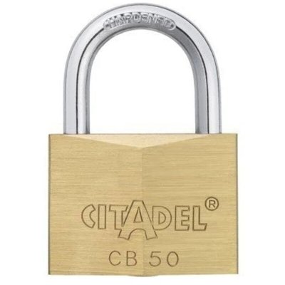 ABUS  - Cadenas france - Citadel CB50 laiton en 50 mm - 23839