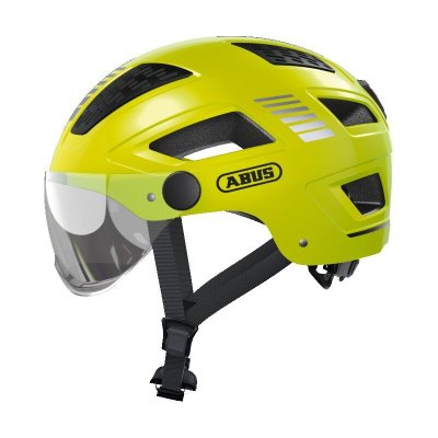 ABUS  Hyban 2.0 Ace - Casque v&eacute;lo Signal Yellow M (52 - 58 cm)