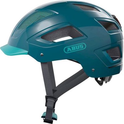 ABUS  - Hyban 2.0 - Casque de cyclisme taille 52-58 cm - M, bleu/noir/turquoise