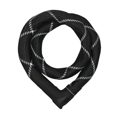 ABUS  - Iven Steel-O-Chain 8210 - Antivol v&eacute;lo taille 85 cm, noir