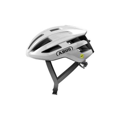 ABUS - Powerdome Mips - Casque de cyclisme taille 51-55 cm - S, gris