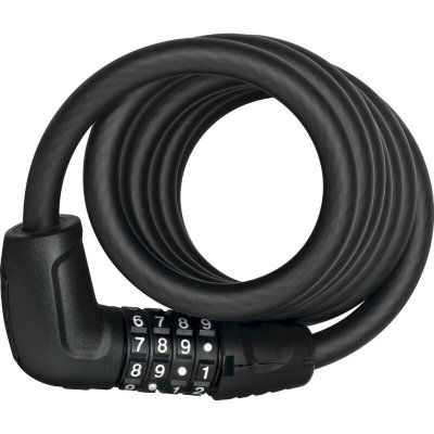 ABUS  Tresor 6512C Antivol V&eacute;lo &agrave; combinaison Noir 180 cm