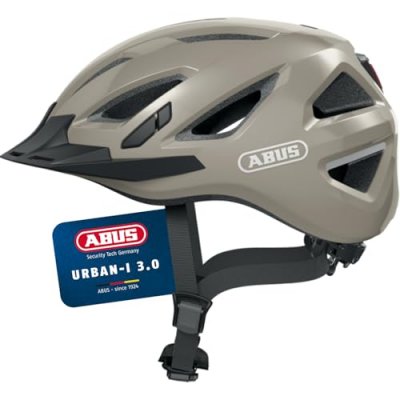 ABUS  - Urban-I 3.0 - Casque de cyclisme taille 56-61 cm - L, gris