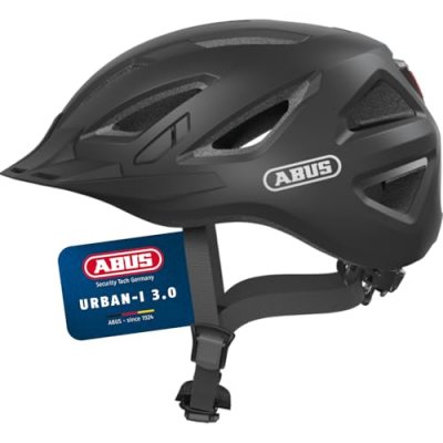 ABUS  - Urban-I 3.0 - Casque de cyclisme taille 61-65 cm - XL, noir