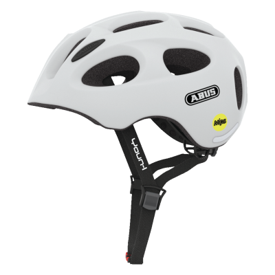 ABUS  Youn I MIPS Casque V&eacute;lo Enfant Polar Matt Taille S 48-54 cm