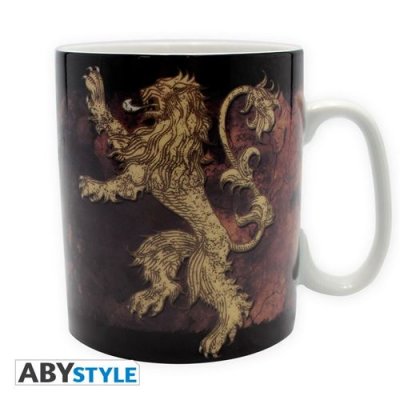 ABYSSE CORP Abystyle GAME OF THRONES - Mug - 460 ml - Lannister - avec bo&icirc;te- - M