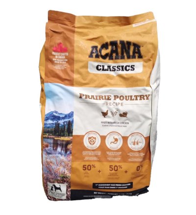 ACANA  Prairie Poultry Dog 17kg Dog Food Marron 17kg