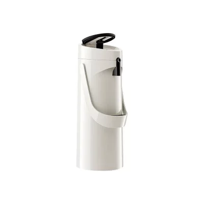 EMSA Accessoire Cafe - Ponza Thermos Avec Pompe Vacuum Jug Hg - 1,9l White - 515707
