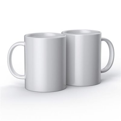 CRICUT Accessoire  Tasses ceramique blanches lot de 2 Multicolore 