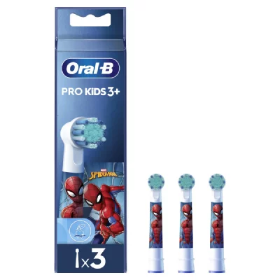 ORAL B Accessoire dentaire  Pro Kids Brossettes Spiderman X3