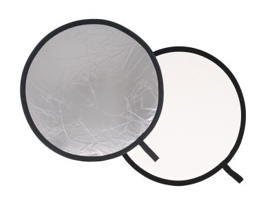 MANFROTTO Accessoire &Eacute;clairage Lastolite Reflecteur Pliant 95 Cm Argent/blanc.