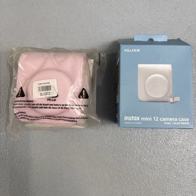FUJIFILM Accessoire Photo Instantan&eacute;e Fuji Housse Instax Mini 12 Blanc