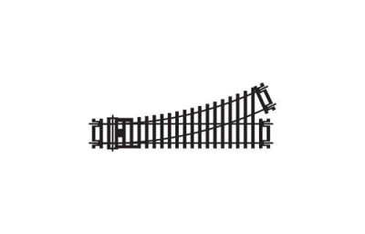HORNBY Accessoire pour circuit de train : aiguillage gauche