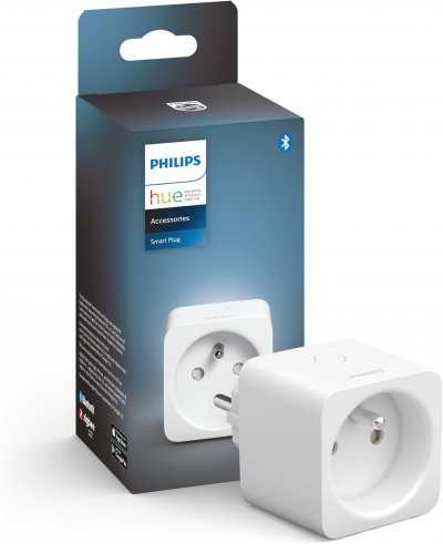 PHILIPS HUE Accessoire pour lampe connect&eacute;e  Hue Prise Connect&eacute;e