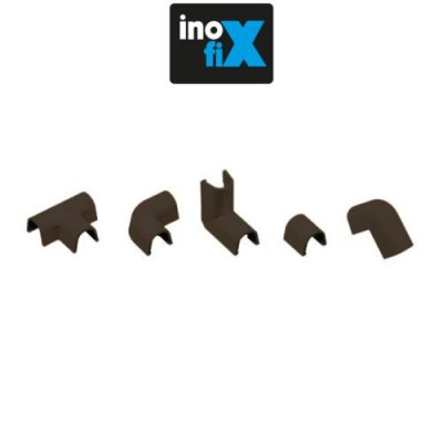 INOFIX Accessoires assortis pour cablefix 2201 marron  3210-4-