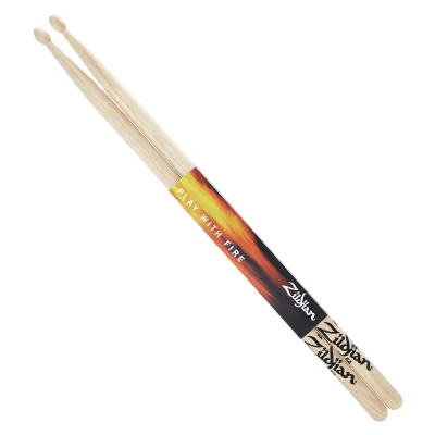 ZILDJIAN Accessoires batteries 5A SERIE HICKORY - 5AWN Baguettes de Batterie