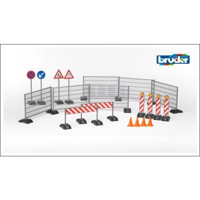 BRUDER Accessoires chantier de construction bworld