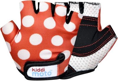 KIDDIMOTO Accessoires Gants de cyclisme Red Dotty