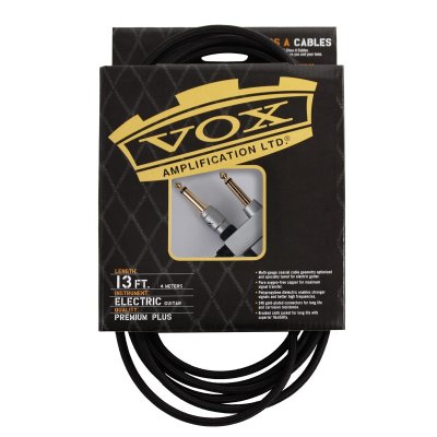 VOX Accessoires guitares CABLE GUITARE 4M Cable jack guitare