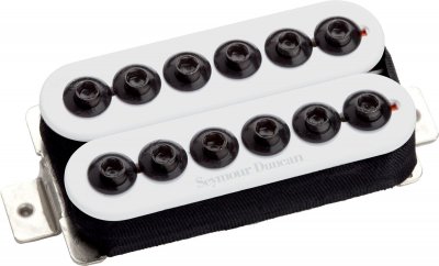 SEYMOUR DUNCAN Accessoires Guitares  Sh-8B-W - Invader Chevalet Blanc Doubles / Humbuckers
