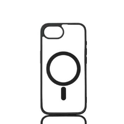 WE Accessoires Mobilit&eacute; -  -  - coque MagSafe - iphone 16E - Noir/transparent