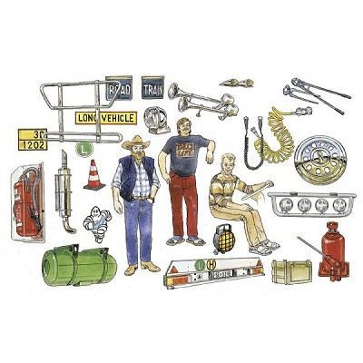 ITALERI Accessoires pour camions  1/24