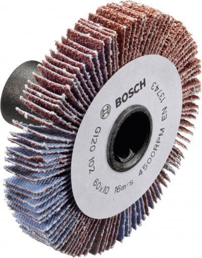 BOSCH Accessoires PRR / TEXORO  - Rouleau a lamelles 10mm Grain 120