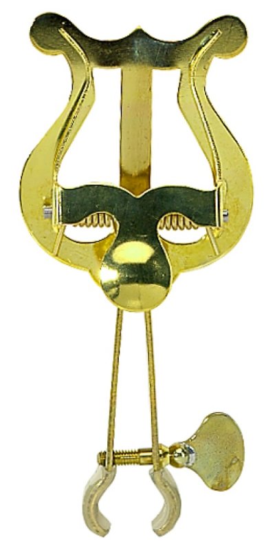 GEWA Accessoires vents  LYRE POUR TROMPETTE - LAITON Lyres