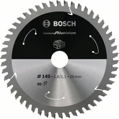 AMICA Accessories 2608837755 Lame de scie circulaire 140 x 20 mm Nombre de dents: 50 1 pc(s) - Bosch