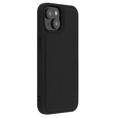 ACCEZZ  Coque arri&egrave;re Edge avec MagSafe pour iPhone 15 - Noir