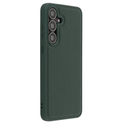 ACCEZZ  Coque arri&egrave;re Edge avec MagSafe Samsung Galaxy S25 FE - Vert