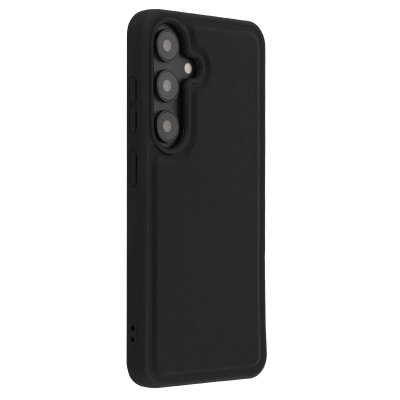 ACCEZZ  Coque arri&egrave;re Edge avec MagSafe Samsung Galaxy S25 - Noir