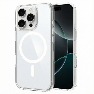 ACCEZZ  Coque arri&egrave;re Xtreme Impact avec MagSafe Apple iPhone 16 Pro - Transparent