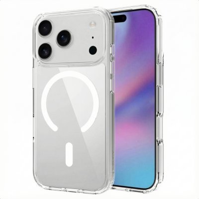 ACCEZZ  Coque arri&egrave;re Xtreme Impact avec MagSafe Apple iPhone 17 Pro - Transparent
