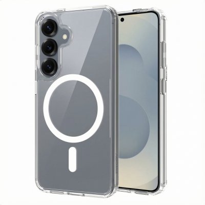 ACCEZZ  Coque arri&egrave;re Xtreme Impact avec MagSafe Samsung Galaxy S25 - Transparent