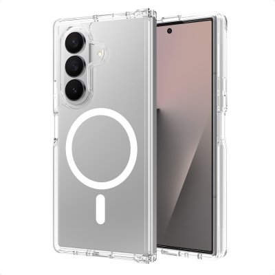 ACCEZZ  Coque arri&egrave;re Xtreme Impact avec MagSafe Samsung Galaxy Z Fold 7 - Transparent