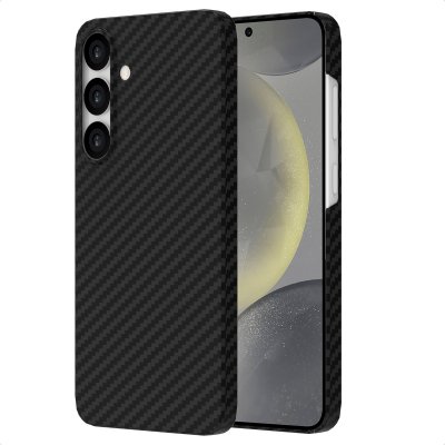 ACCEZZ  Coque Kevlar MagSafe pour Samsung Galaxy S24 Plus - Noir - Neuf