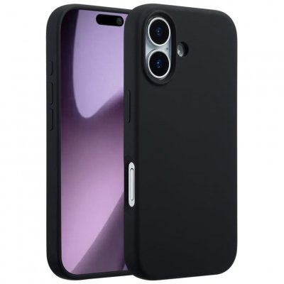 ACCEZZ  Coque Liquid Silicone avec MagSafe Apple iPhone 17 - Noir